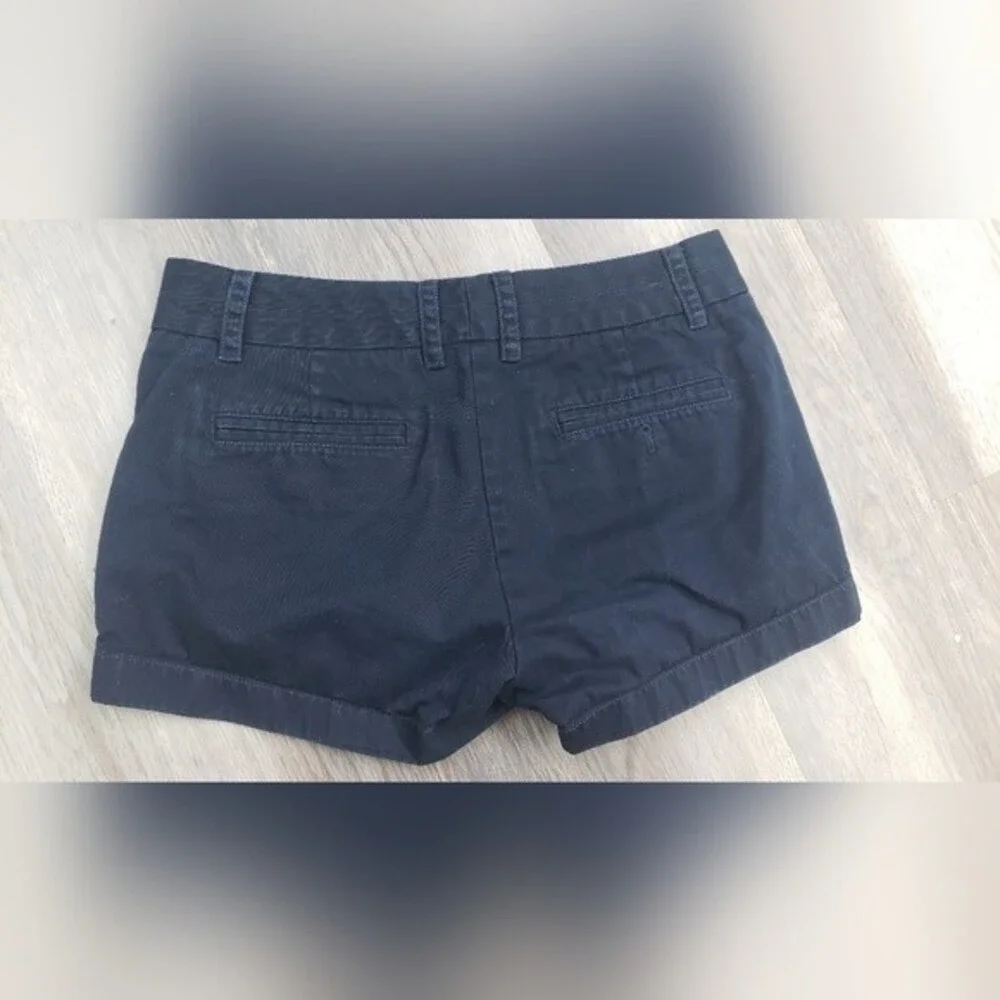 JCrew Navy Chino Shorts Size 2